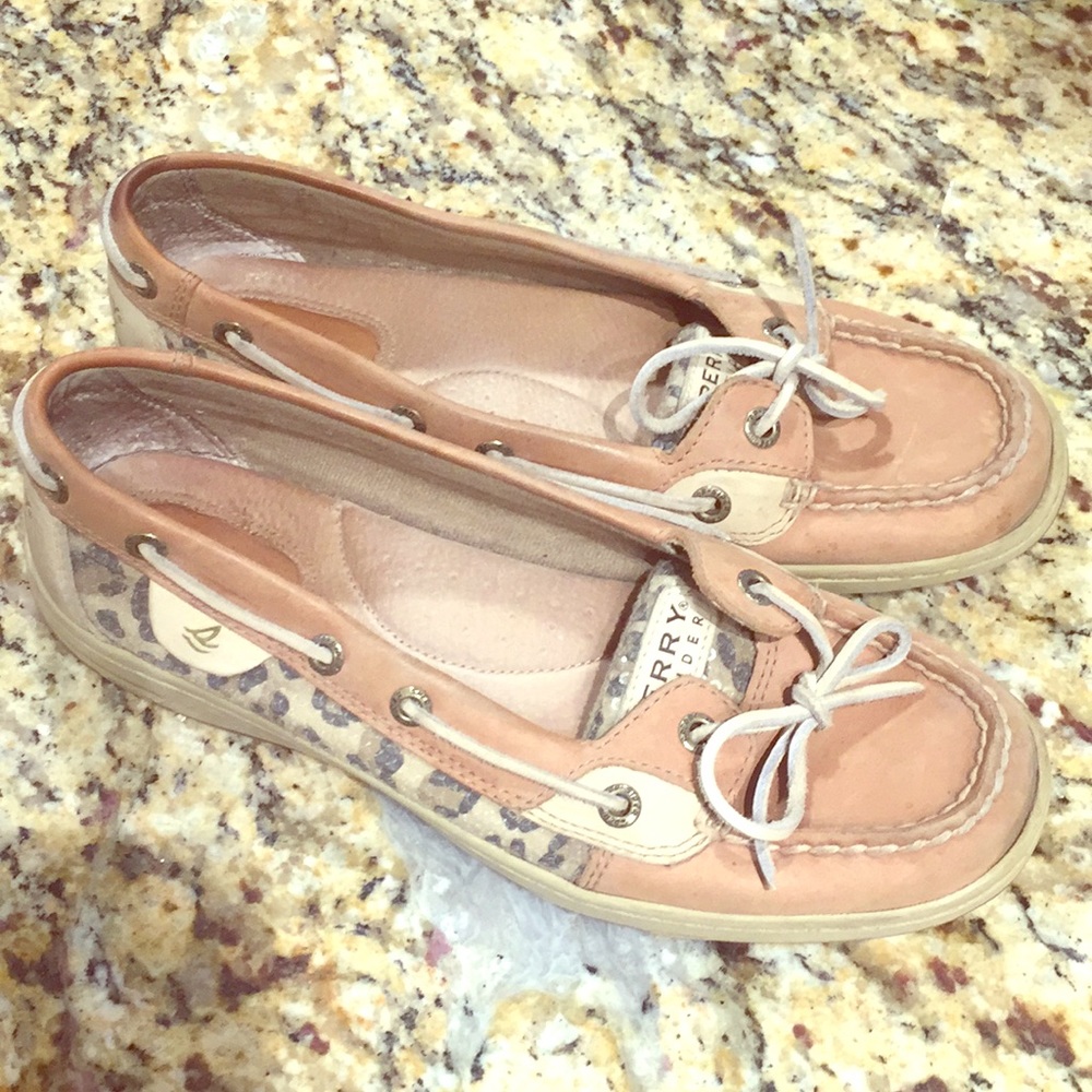 Sperry Boat Shoes Cheetah